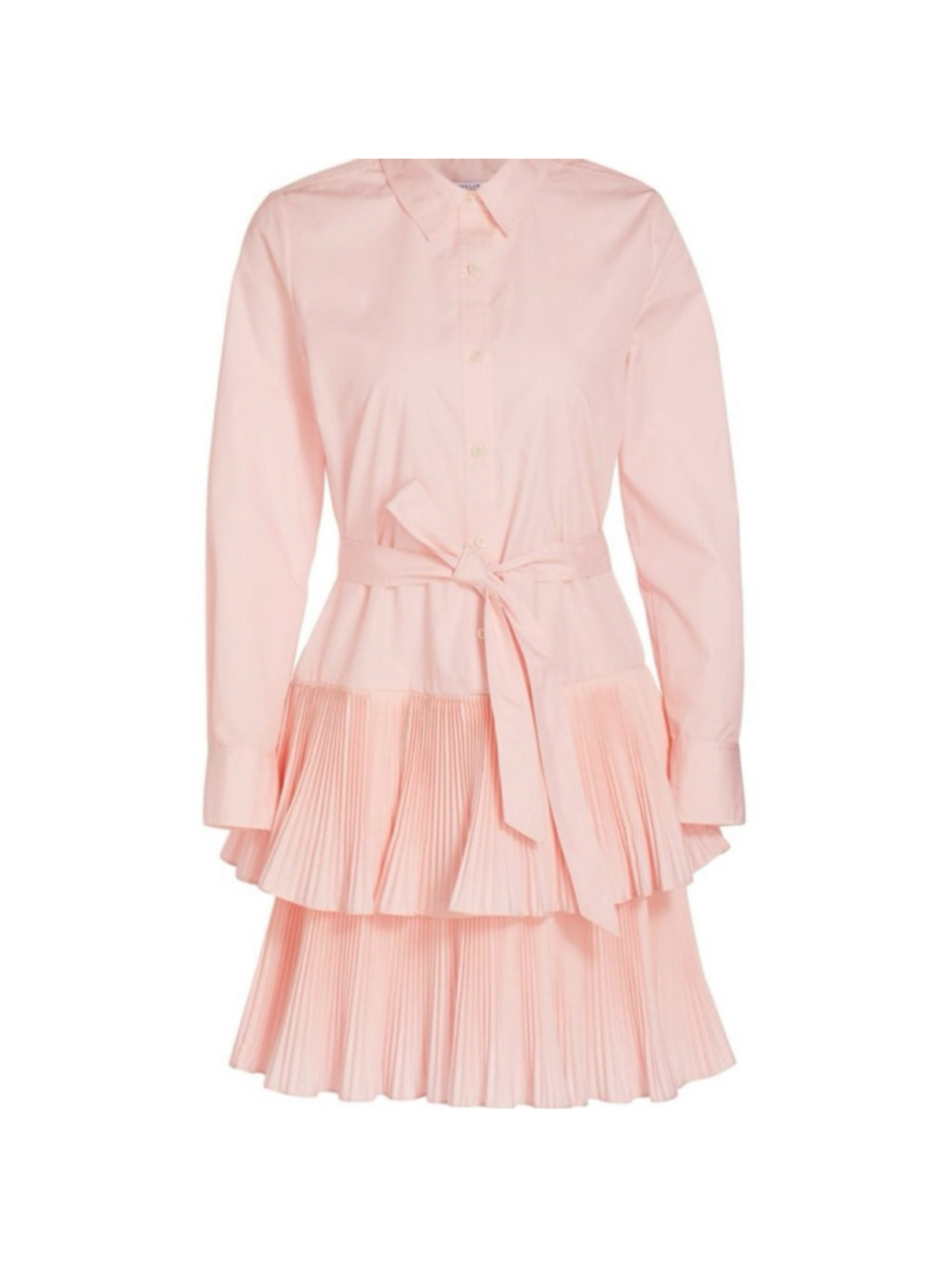 10 Crosby Derek Lam Stirling Plisse Mini Dress - Picture 5 of 15